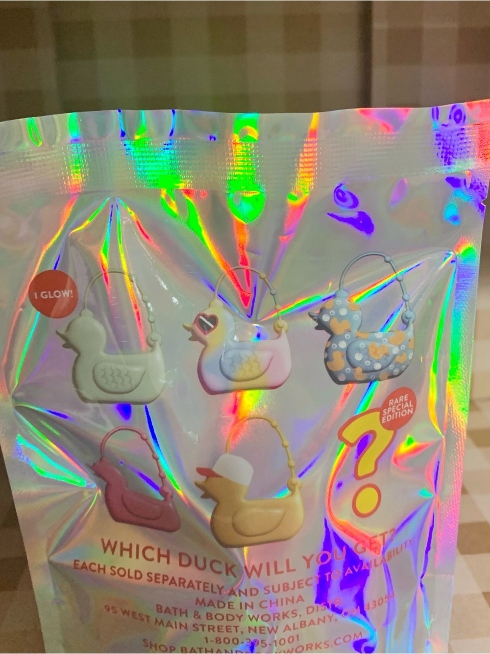 Mystery Duck Pocketbac Holder Bath & Body Works NEW SEALED - Picture 2 of 2